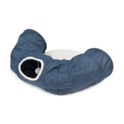 Catit Vesper Cat Tunnel With Sleeping Cushion In Blue -Dog Supply Store 022517419953 1 jpg