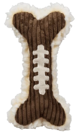 HuggleHounds HuggleFleece® & Corduroy Pigskin Bone