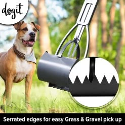 Dogit Clean Jawz Dog Waste Scooper For Grass & Gravel -Dog Supply Store 122741 PT5. AC SL1200 V1627686977