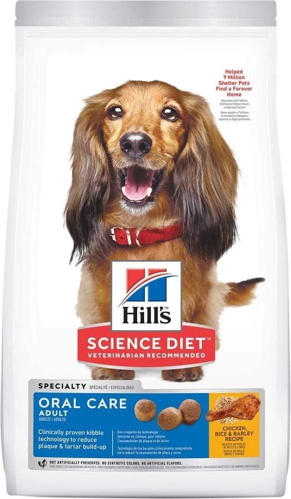Hill's Science Diet Adult Oral Care Chicken, Rice & Barley Recipe Dry Dog Food 1 Hill's Science Diet Adult Oral Care Chicken, Rice & Barley Recipe Dry Dog Food