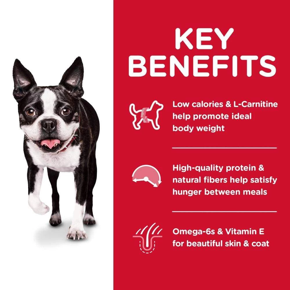 Hill's Science Diet Adult Light Small Bites Chicken Meal & Barley Dry Dog Food 4 Hill's Science Diet Adult Light Small Bites Chicken Meal & Barley Dry Dog Food - Image 4