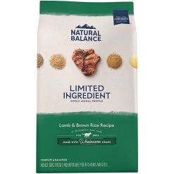Natural Balance L.I.D. Limited Ingredient Diets Lamb & Brown Rice Formula Dry Dog Food