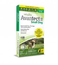 Vetality Avantect II Monthly Topical Flea And Tick Treatment For Small Dogs