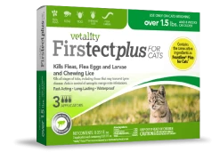 Vetality Firstect Plus Monthly Topical Flea And Tick Treatment For Cats