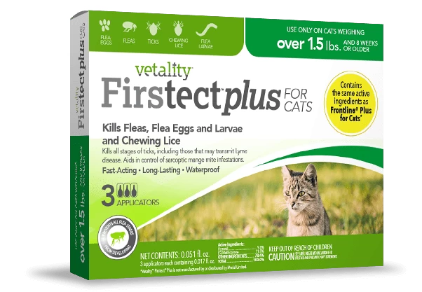 Vetality Firstect Plus Monthly Topical Flea And Tick Treatment For Cats 1 Vetality Firstect Plus Monthly Topical Flea And Tick Treatment For Cats