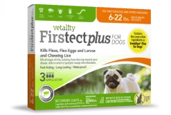 Vetality Firstect Plus Monthly Topical Flea And Tick Treatment For Small Dogs