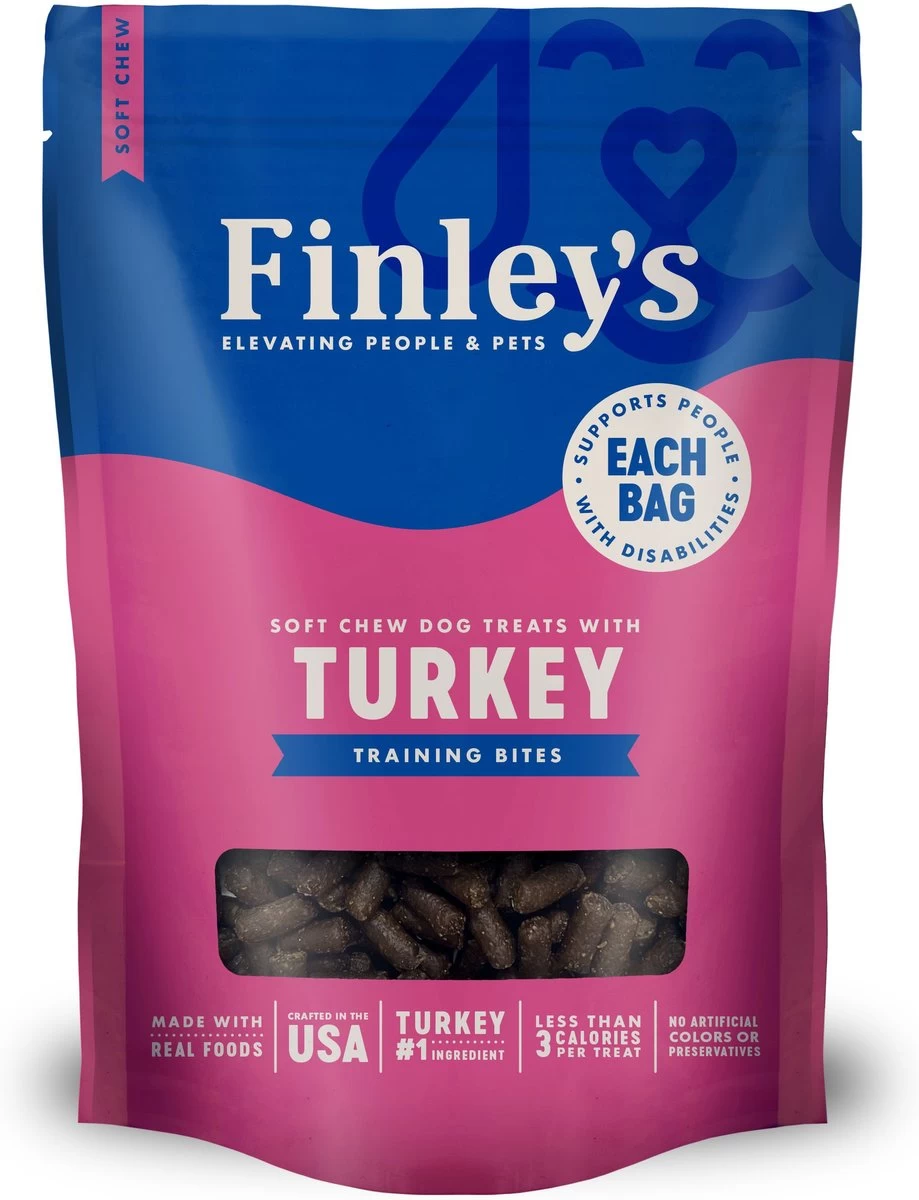 Finley's Barkery Turkey Recipe Training Bites Dog Treats 1 Finley's Barkery Turkey Recipe Training Bites Dog Treats