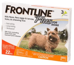 Frontline Plus Flea And Tick Preventative For Small Dogs And Puppies