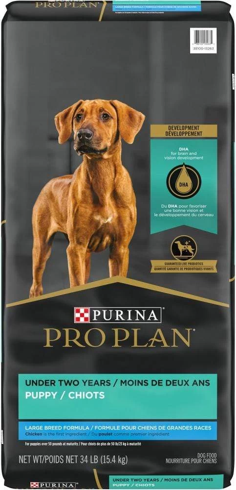 Purina Pro Plan Large Breed Puppy Formula Dry Dog Food 1 Purina Pro Plan Large Breed Puppy Formula Dry Dog Food