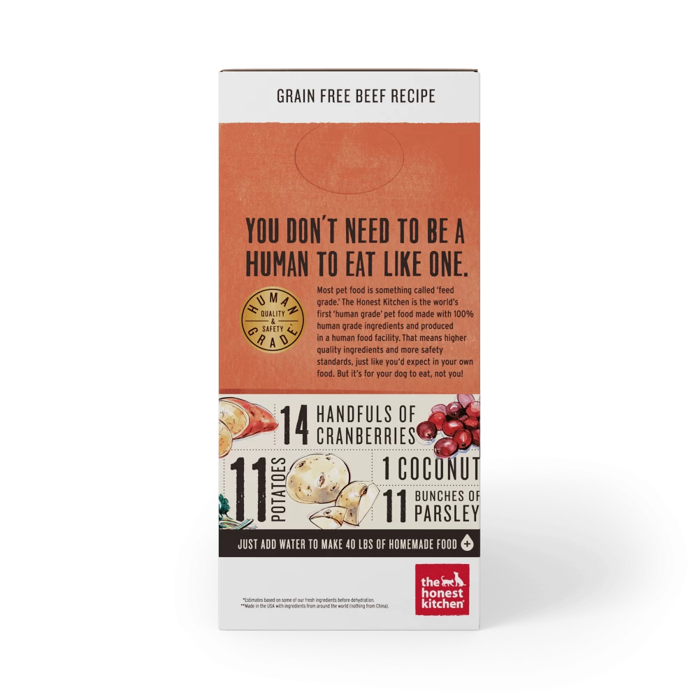 The Honest Kitchen LOVE Grain Free Beef All Life Stages Dog Food 3 The Honest Kitchen LOVE Grain Free Beef All Life Stages Dog Food - Image 3