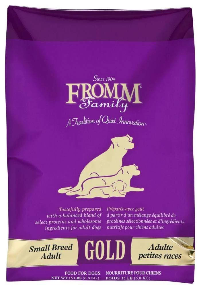 Fromm Gold Grain Inclusive Small Breed Adult Dry Dog Food 1 Fromm Gold Grain Inclusive Small Breed Adult Dry Dog Food