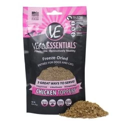 Vital Essentials Chicken Freeze-Dried Raw Food Topper For Dogs And Cats