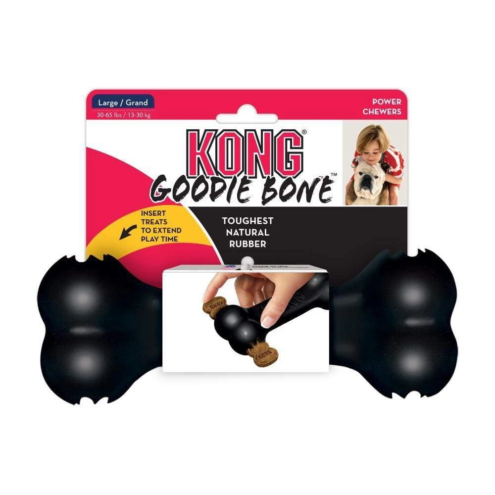 KONG Extreme Goodie Bone Dog Toy 3 KONG Extreme Goodie Bone Dog Toy - Image 3