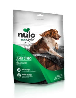 Nulo Freestyle Grain Free Duck & Plum Recipe Jerky Dog Treats