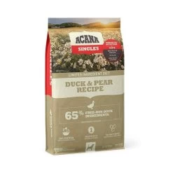 ACANA Singles Duck & Pear Recipe Grain Free Dry Dog Food 32 ACANA Singles Duck & Pear Recipe Grain Free Dry Dog Food -Dog Supply Store 44044 1607618067