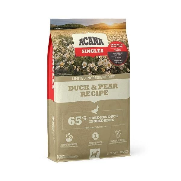 ACANA Singles Duck & Pear Recipe Grain Free Dry Dog Food 13 ACANA Singles Duck & Pear Recipe Grain Free Dry Dog Food - Image 13