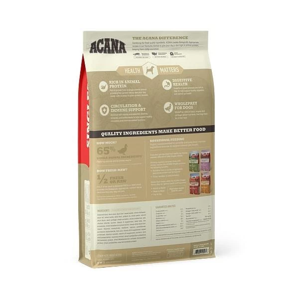 ACANA Singles Duck & Pear Recipe Grain Free Dry Dog Food 2 ACANA Singles Duck & Pear Recipe Grain Free Dry Dog Food - Image 2