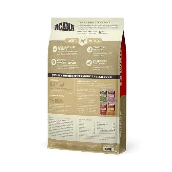 ACANA Singles Duck & Pear Recipe Grain Free Dry Dog Food 15 ACANA Singles Duck & Pear Recipe Grain Free Dry Dog Food - Image 15