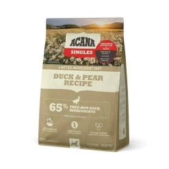 ACANA Singles Duck & Pear Recipe Grain Free Dry Dog Food 26 ACANA Singles Duck & Pear Recipe Grain Free Dry Dog Food -Dog Supply Store 44044 1607618082