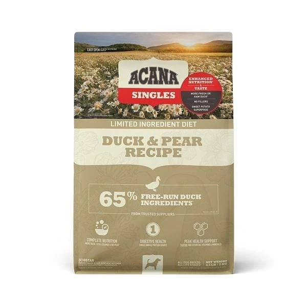 ACANA Singles Duck & Pear Recipe Grain Free Dry Dog Food 8 ACANA Singles Duck & Pear Recipe Grain Free Dry Dog Food - Image 8