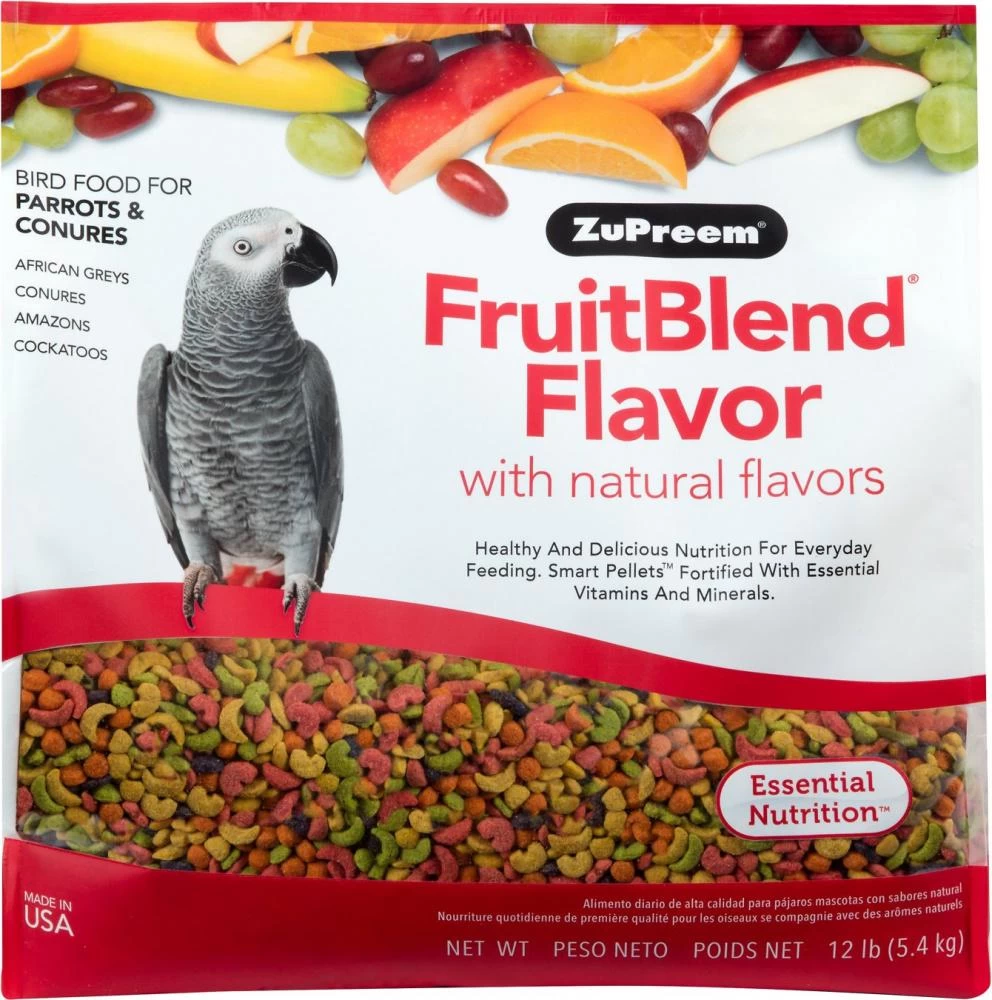 ZuPreem FruitBlend Flavor Food With Natural Flavors For Parrots And Conures 5 ZuPreem FruitBlend Flavor Food With Natural Flavors For Parrots And Conures - Image 5