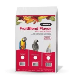 ZuPreem FruitBlend Flavor Food With Natural Flavors For Parrots And Conures 15 ZuPreem FruitBlend Flavor Food With Natural Flavors For Parrots And Conures -Dog Supply Store 46332 1614799241