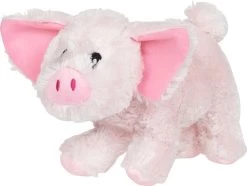 Steel Dog Barnyard Pig Toy For Dogs