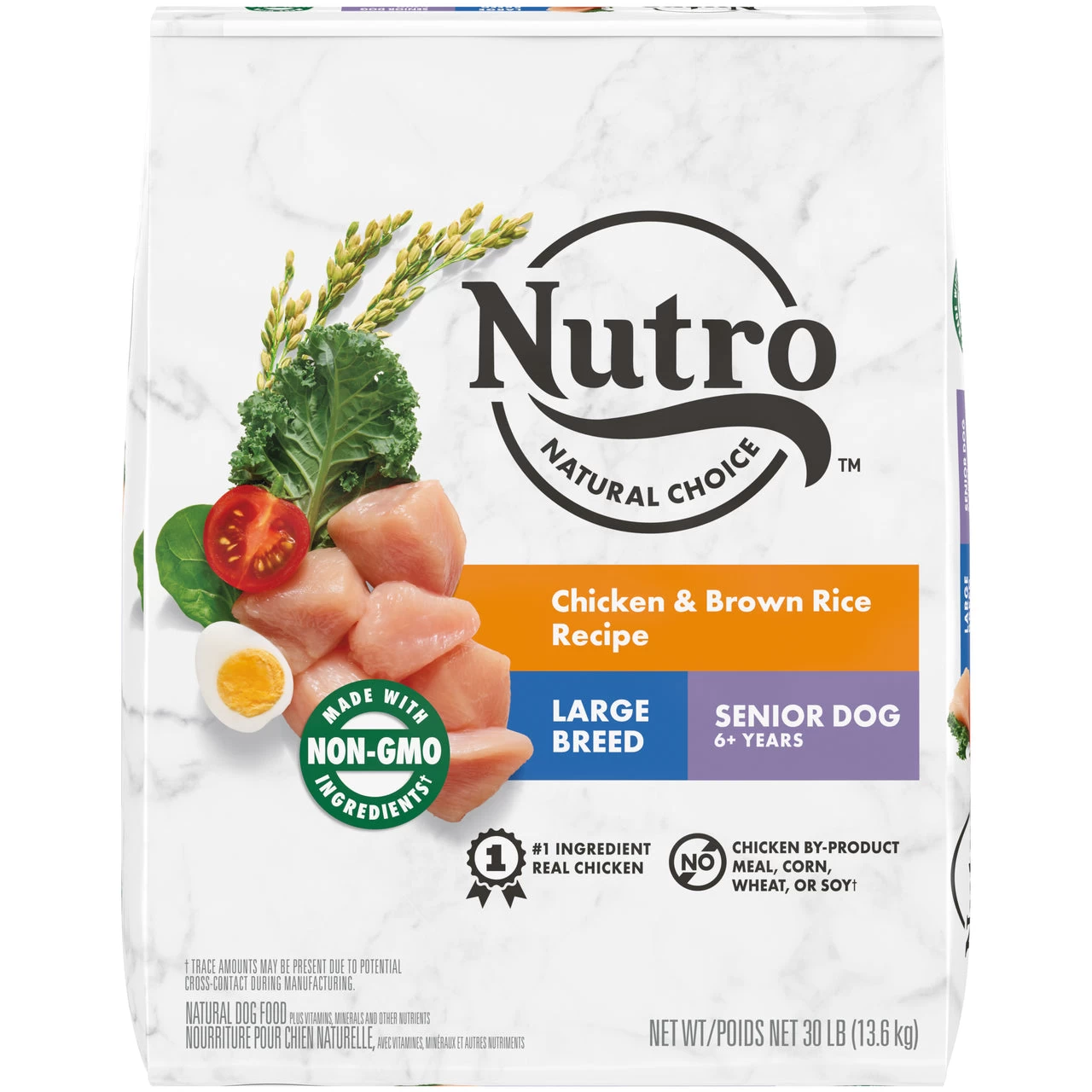Nutro Large Breed Senior Chicken Brown Rice & Sweet Potato Recipe 1 Nutro Large Breed Senior Chicken Brown Rice & Sweet Potato Recipe