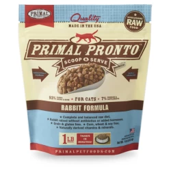 Primal Pronto Rabbit Formula For Cats