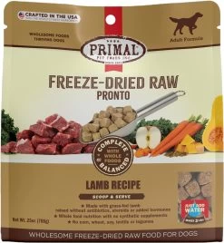 Primal Pronto Lamb Recipe Freeze-Dried Raw Dog Food 11 Primal Pronto Lamb Recipe Freeze-Dried Raw Dog Food -Dog Supply Store 614302 MAIN. AC SL1200 V1659822807