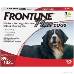 Frontline Plus Flea And Tick Preventative For Extra Large Dogs