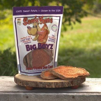 Sam's Yams Big Boyz Sweet Potato Chew Treats For Dogs 1 Sam's Yams Big Boyz Sweet Potato Chew Treats For Dogs
