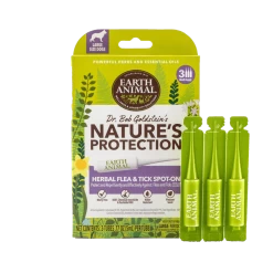 Earth Animal Nature's Protection™ Flea & Tick Herbal Spot-On For Large Dogs