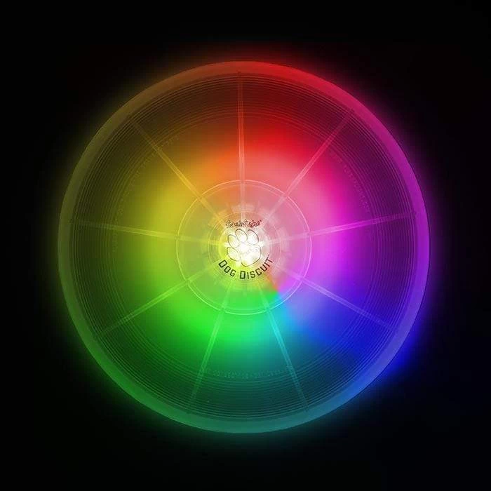 Nite Ize Flashfight Dog Discuit LED Flyin Disc Toy For Dogs 1 Nite Ize Flashfight Dog Discuit LED Flyin Disc Toy For Dogs