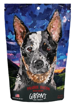 Gibson's Prairie Bacon With Bison Jerky Treats For Dogs