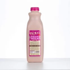 Primal Cranberry Blast Raw Frozen Goat Milk Bowl Booster For Cats And Dogs