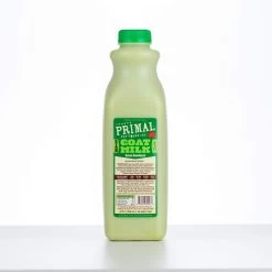 Primal Green Goodness Raw Frozen Goat Milk Bowl Booster For Cats And Dogs