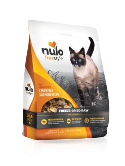 Nulo Freestyle Grain Free Chicken & Salmon Recipe Freeze-Dried Raw Cat Food