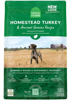 Open Farm Homestead Turkey & Ancient Grains Dry Dog Food