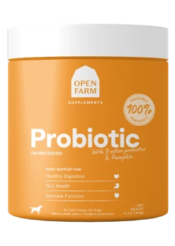 Open Farm Probiotic Supplement Chews For Dogs