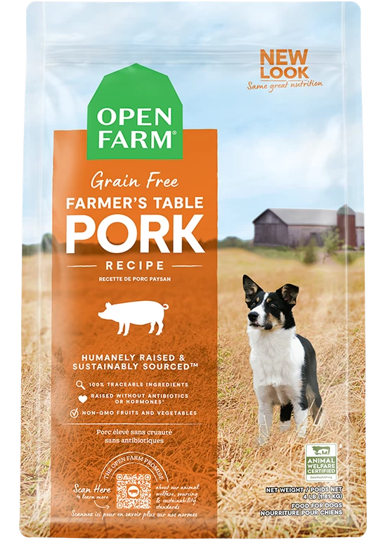 Open Farm Grain Free Farmer's Table Pork Recipe Dry Dog Food 1 Open Farm Grain Free Farmer's Table Pork Recipe Dry Dog Food