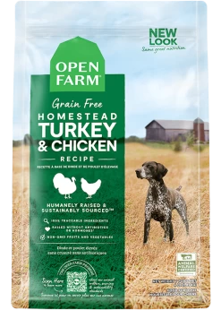 Open Farm Grain Free Homestead Turkey & Chicken Recipe Dry Dog Food