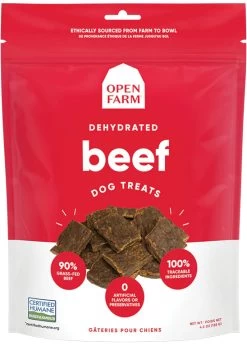 Open Farm Dehydrated Grain Free Beef Dog Treats