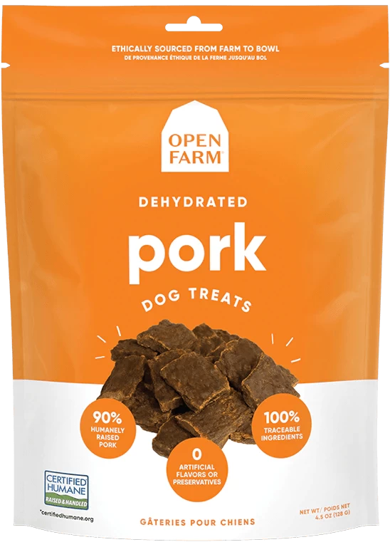 Open Farm Dehydrated Grain Free Pork Dog Treats 2 Open Farm Dehydrated Grain Free Pork Dog Treats - Image 2