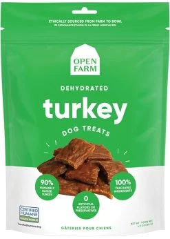 Open Farm Dehydrated Grain Free Turkey Dog Treats