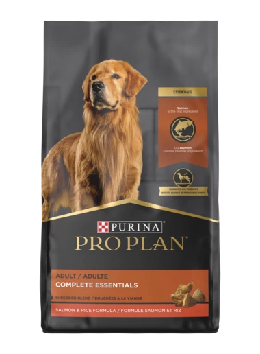 Purina Pro Plan Adult Shredded Blend Salmon & Rice Formula Dry Dog Food 1 Purina Pro Plan Adult Shredded Blend Salmon & Rice Formula Dry Dog Food