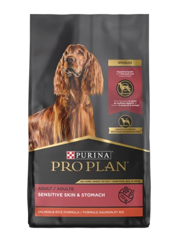 Purina Pro Plan Sensitive Skin & Stomach Formula Salmon & Rice Formula Dry Dog Food 1 Purina Pro Plan Sensitive Skin & Stomach Formula Salmon & Rice Formula Dry Dog Food