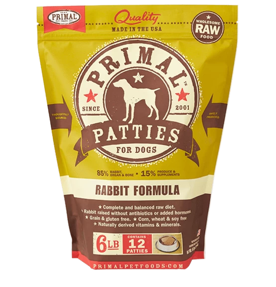 Primal Raw Frozen Rabbit Formula Nuggets For Dogs 3 Primal Raw Frozen Rabbit Formula Nuggets For Dogs - Image 3