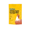 PetPlate Chicken Apple Sausage Bites Treats For Dogs