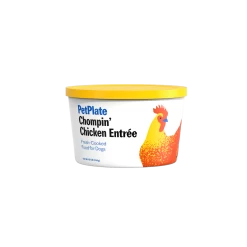 PetPlate Chompin' Chicken Entree Dog Food Frozen For Dogs